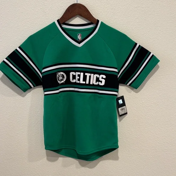 NBA Celtics Youth Green and Black Jersey - Picture 1 of 4